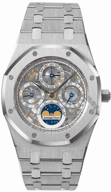 Audemars Piguet Royal Oak Perpetual Calendar Skeleton Mens Wristwatch 25829PT.OO.0944PT.01