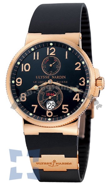 Ulysse Nardin Maxi Marine Chronometer Mens Wristwatch 266-66-3.62