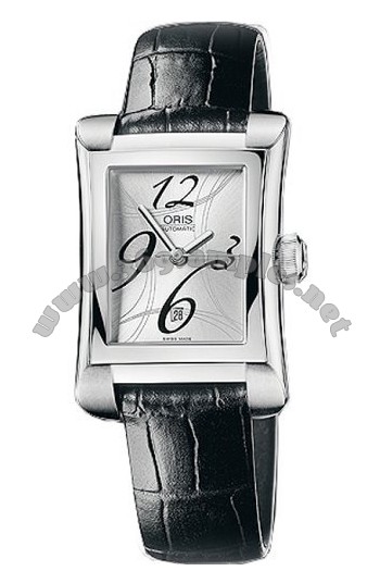 Oris Miles Rectangular Ladies Wristwatch 56176204061LS