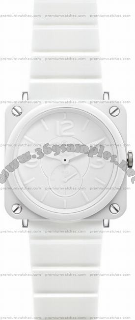 Bell & Ross BR S Quartz Phantom Unisex Wristwatch BRS-WHC-PH/SCE