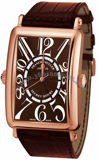 Franck Muller Secret Hours 1 Large Mens Wristwatch 1300 SE H1