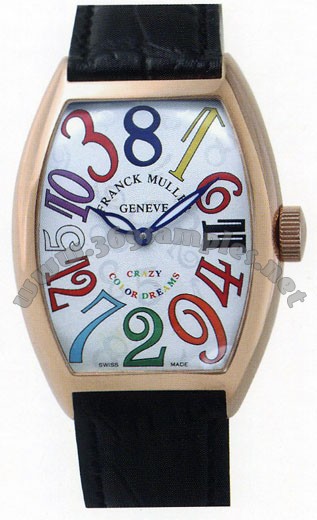 Franck Muller Cintree Curvex Crazy Hours Large Mens Wristwatch 7851 CH-7