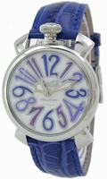 Replica GaGa Milano Manual 40mm Steel Unisex Wristwatch 5020.3.BL